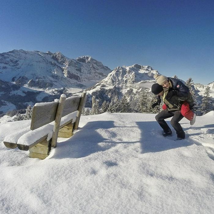 Hostel Engelberg "Mein Trail Hostel" Экстерьер фото